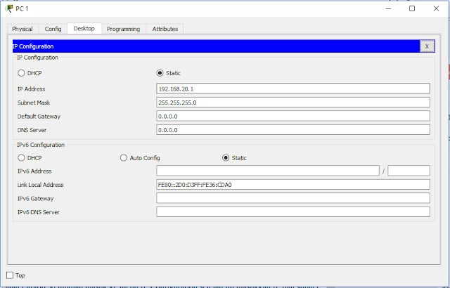 setting IP