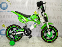 Sepeda Anak Merino Motocross 16 Inci Green