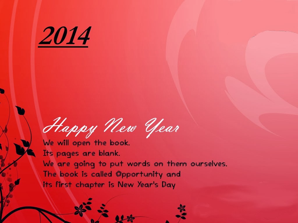 Happy New Year 2014 Wishes HD Wallpaper Free