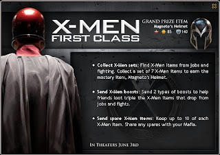 X-Men First Class at Mafia Wars