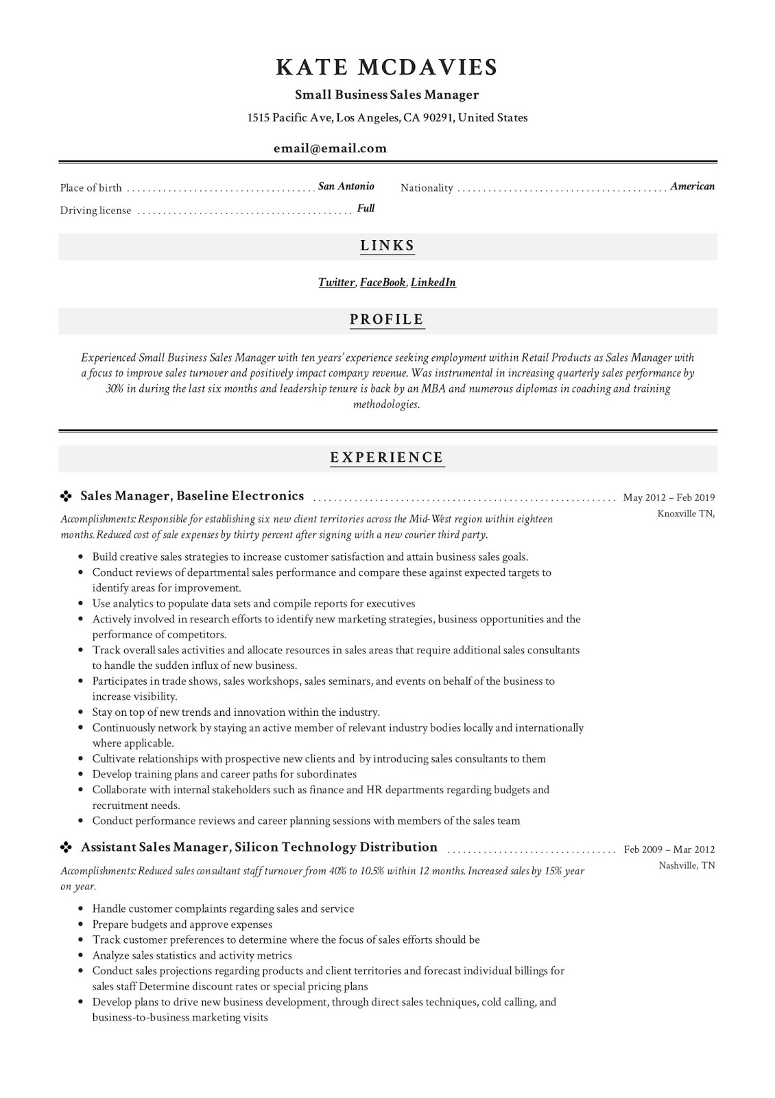 sales resume example, sales resume examples, sales resume examples 2019, sales resume examples 2017, sales resume examples with numbers, sales resume examples pdf, sales resume examples 2018, sales resume examples no experience,