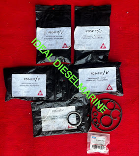 CJC FD34157/V Packing set f. P-pump Nitrile-, Pakningssat P - pumpe-,5sets worldwide delivery