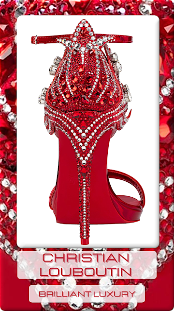 ♦Christian Louboutin Loubi Vega stiletto sandals #christianlouboutin #shoes #brilliantluxury