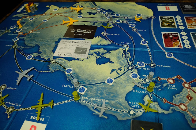 Pan Am 泛美航空桌遊 遊玩狀態