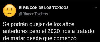 Memes sobre el 2020