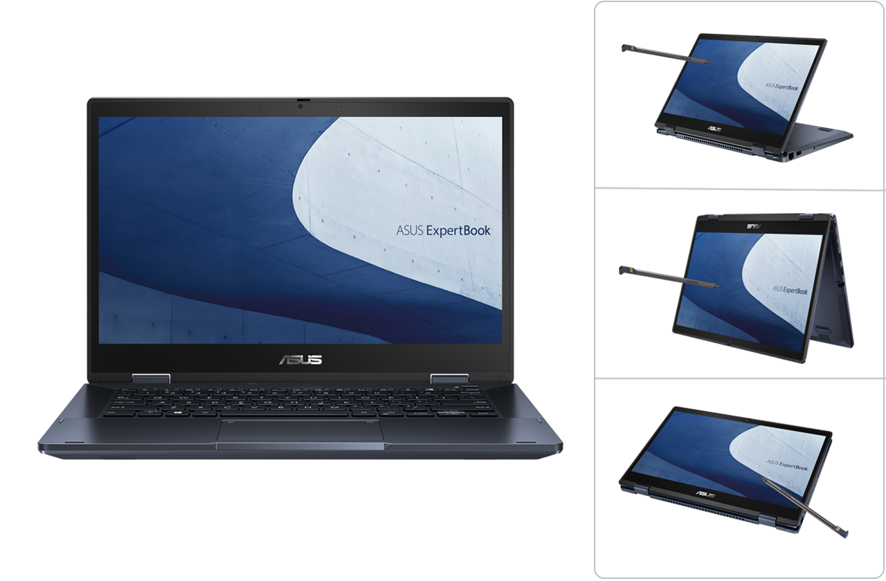 Asus ExpertBook B3 Flip (B3402) ke Mode Tablet