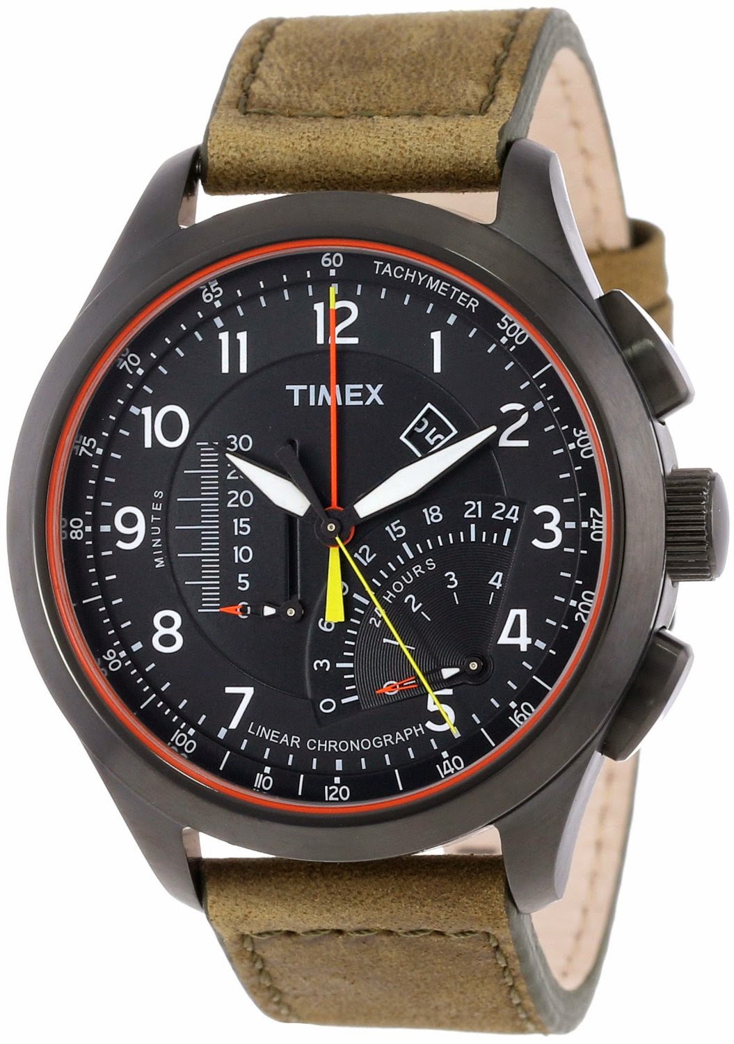 ... +Series+Linear+Chronograph+Olive+Leather+Strap+Watch+for+Men.jpg