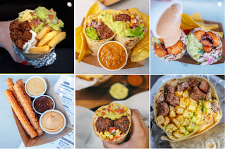 Burritos, comida mexicana, churros,