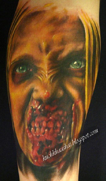 zombie girl tattoo. pictures Pin Up Zombie Girl Tattoos. zombie girl tattoo. Zombie Tattoos