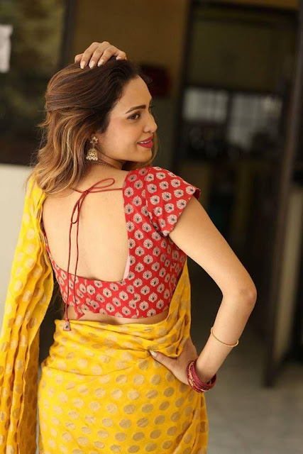 Geeta Shah Hot Pic in Saree