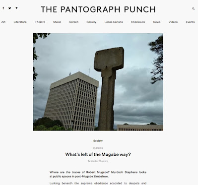 What is Left of the Mugabe Way Robert Mugabe Murdoch Stephens in Pantograph Punch