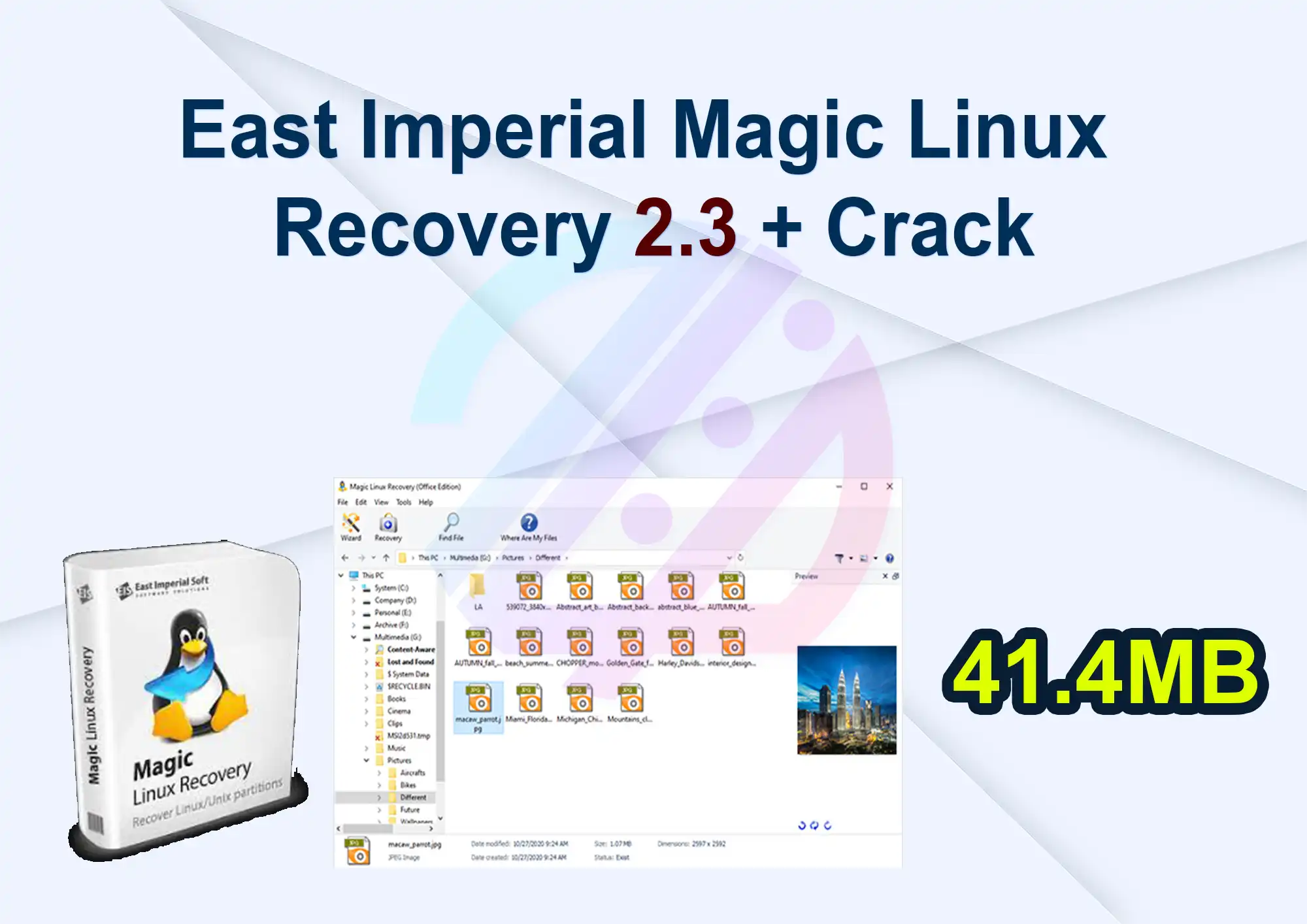 East Imperial Magic Linux Recovery 2.3 + Crack
