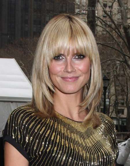 heidi klum short hair style. HEIDI KLUM HAIR 2011