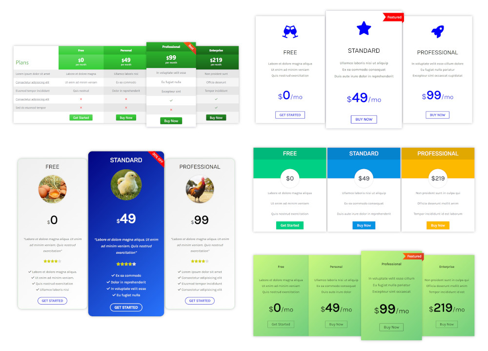 WPFancyTables - Pricing Table Builder For WordPress - 2