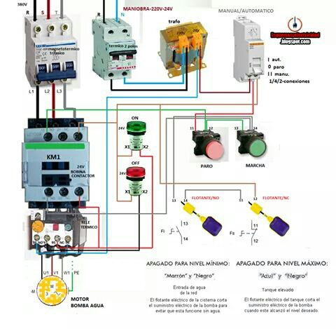 3 Phase Motor Wiring Diagram Water Pump