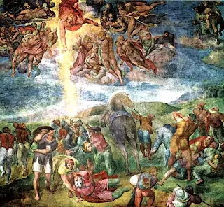 The Conversion of Saul, fresco by Michelangelo, 1542–1545, Cappella Paolina, Vatican Palace, Vatican City