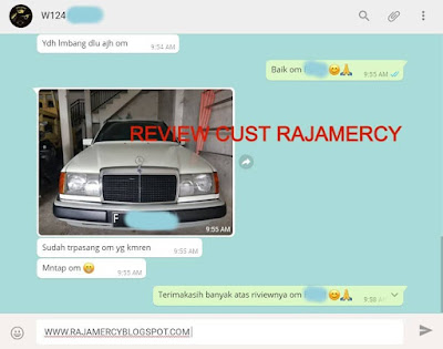 Review Customer Rajamercy Pembelian Emblem Kap Mesin Mercy