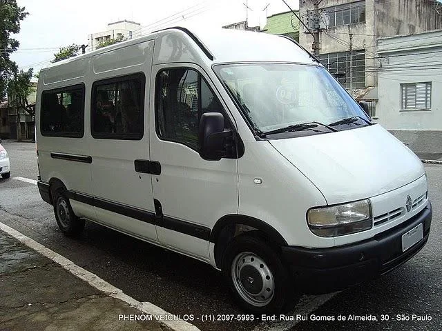 Teste Renault Master 2008 16 lugares