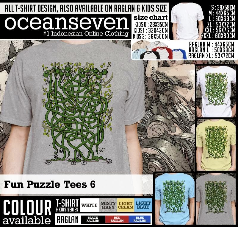 Kaos Fun Puzzle Tees 6