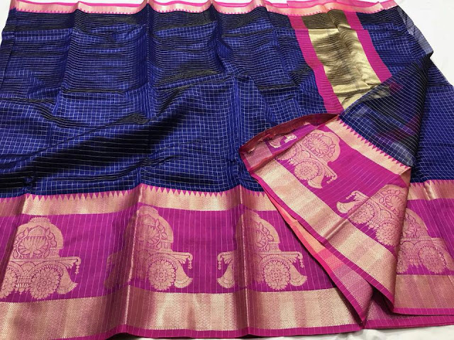 Kanchi kora sarees 