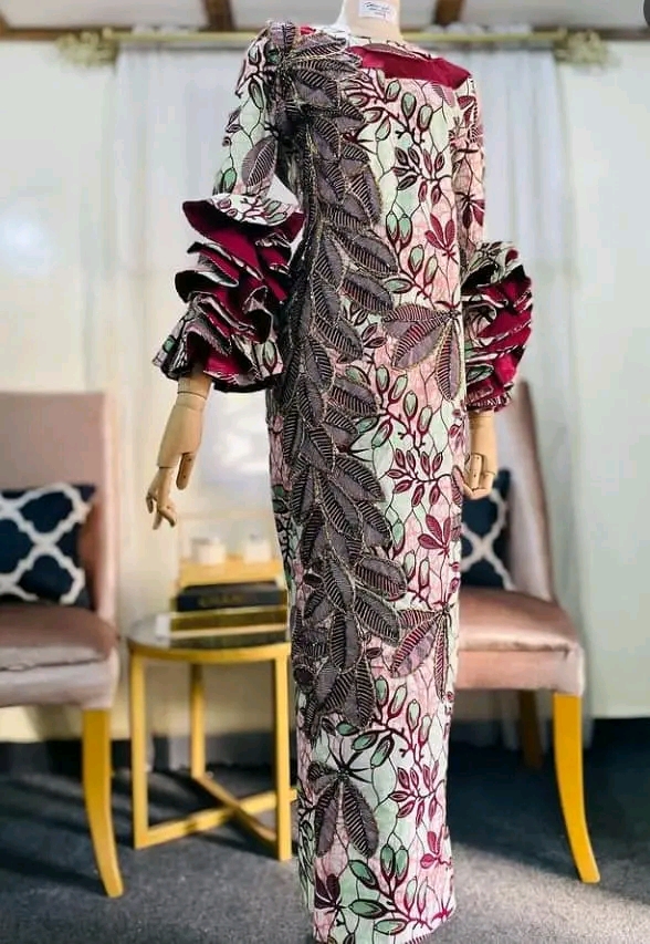Ankara styles long gowns
