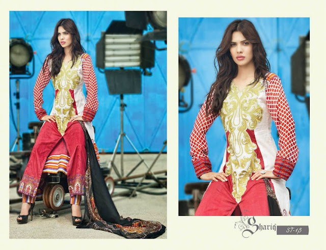 Reeva Designer Embroidered 2013-14 By Shariq