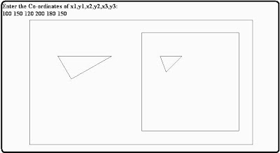 WINDOW – VIEW PORT MAPPING algorithm Source code C Language Programming