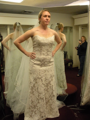 The next one I tried on was Spanish Lace