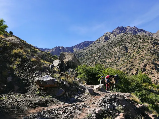 najwyższy szczyt Maroka, Jebel Toubkal, trekking na jebel toubkal, trekking maroko, trekking atlas wysoki