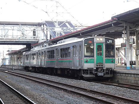 東北本線　ワンマン　矢吹行き3　701系