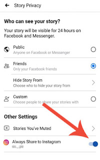 Easy Way To Share Facebook Story To Instagram Story