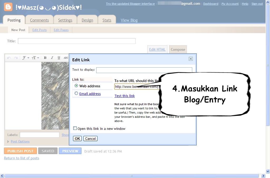 Tutorial : Link Blog/Entry Pada Banner ~ REENA SIDEK