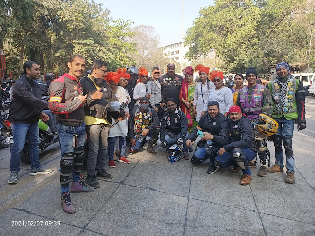 Bike Rally Organised BY City's Traffic Department Successfully Held At Thane | Road Safety Week 2021