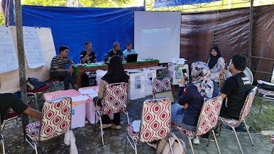 PPK Kecamatan Bontoharu Gelar Rekapitulasi Penghitungan Suara Tingkat Kecamatan