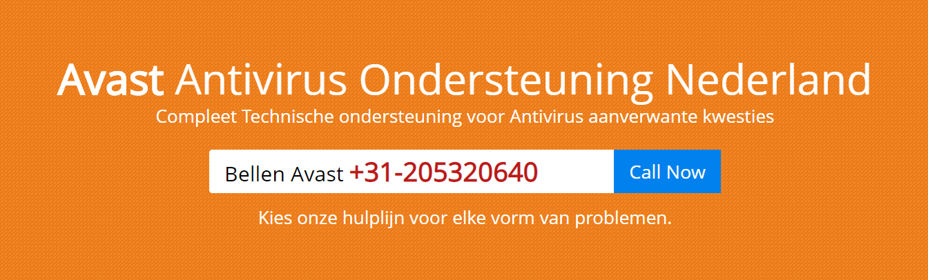 Avast ondersteunings nummer