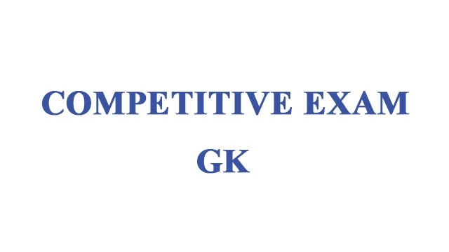 COMPETITIVE  EXAM GK  PAGE 2