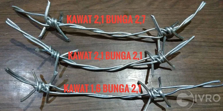 Spesifikasi Kawat Duri