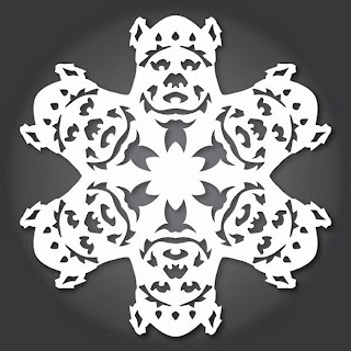 free templates for Star Wars Snow Flakes by Anthony Herrera www.thebrighterwriter.blogspot.com