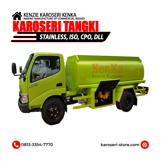 Dealer HINO Jayanti - Pembuat Karoseri Truck Tangki 