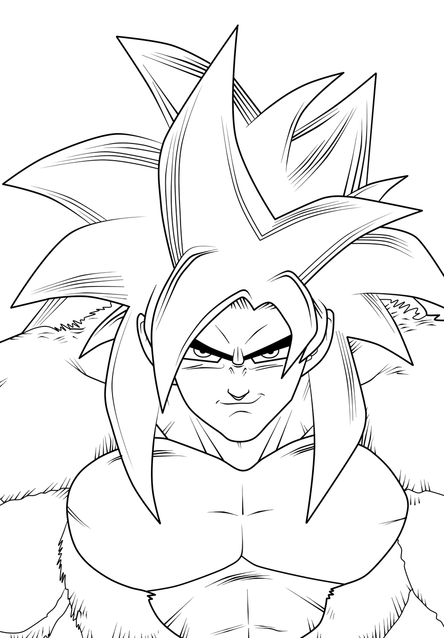 Cómo dibujar a goku Dibujar a Goku SSJ4 Taringa!