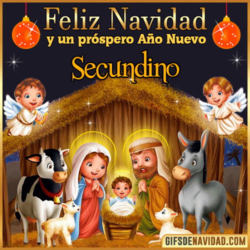 Feliz Navidad Secundino
