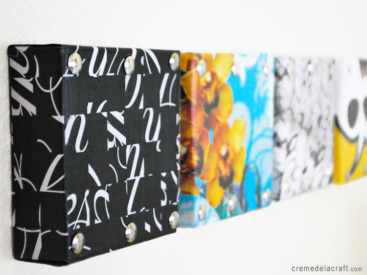 diy projects with old magazines