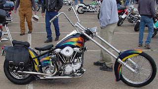 Panhead chopper in Caldwell