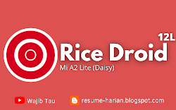 RiceDroid v5.0 Custom  UnOfficial  for Mi A2 Lite (daisy) 