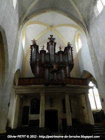 VEZELISE (54) - L'église Saint-Côme et  Saint-Damien (Intérieur) - Orgue