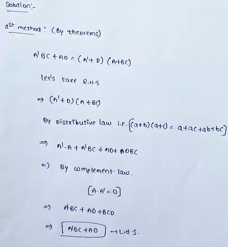 ChemistryExplain “#206 Prove the following equation using two methods" in Computer science, Ba computer science, Berkeley computer science