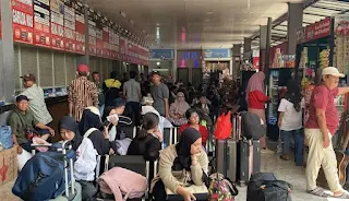 DKI yesterday, free homecoming departures to the Community Hall in South Jakartal