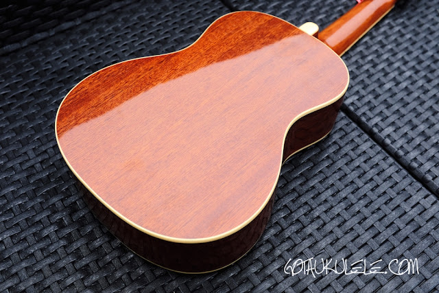 Fender Zuma Ukulele back