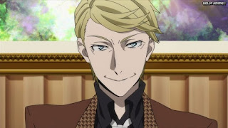 文スト フランシス・スコット・キー・フィッツジェラルド CV.櫻井孝宏 文豪ストレイドッグスアニメ ギルド Bungo Stray Dogs Francis