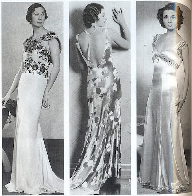 Celebrity Dress on Whittle Your Middle  1930 S Celebrities In Slim Downed Dresses